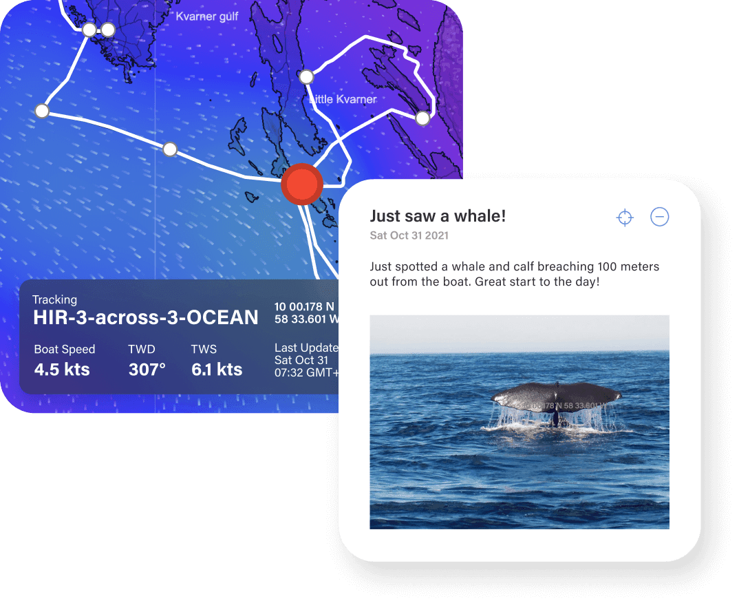 predictwind gps tracking