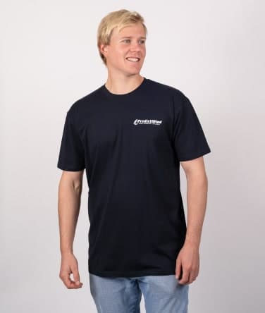 Person wearing PredictWind merchandise